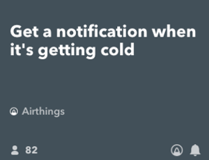 ifttt cold